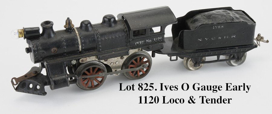 Ives O Gauge Early 1120 Loco & Tender (1 of 2)