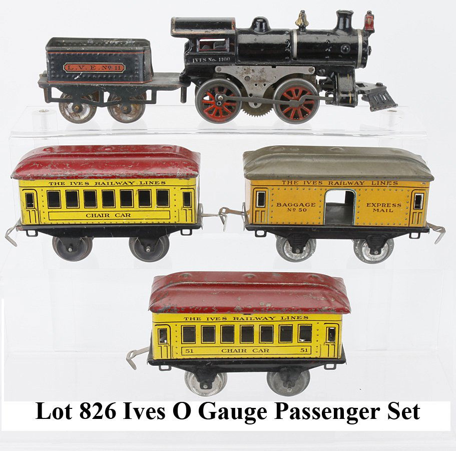 Ives O Gauge Passenger Set (1 of 2)