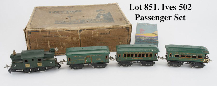 Ives 502 Passenger Set in Box (1 of 3)
