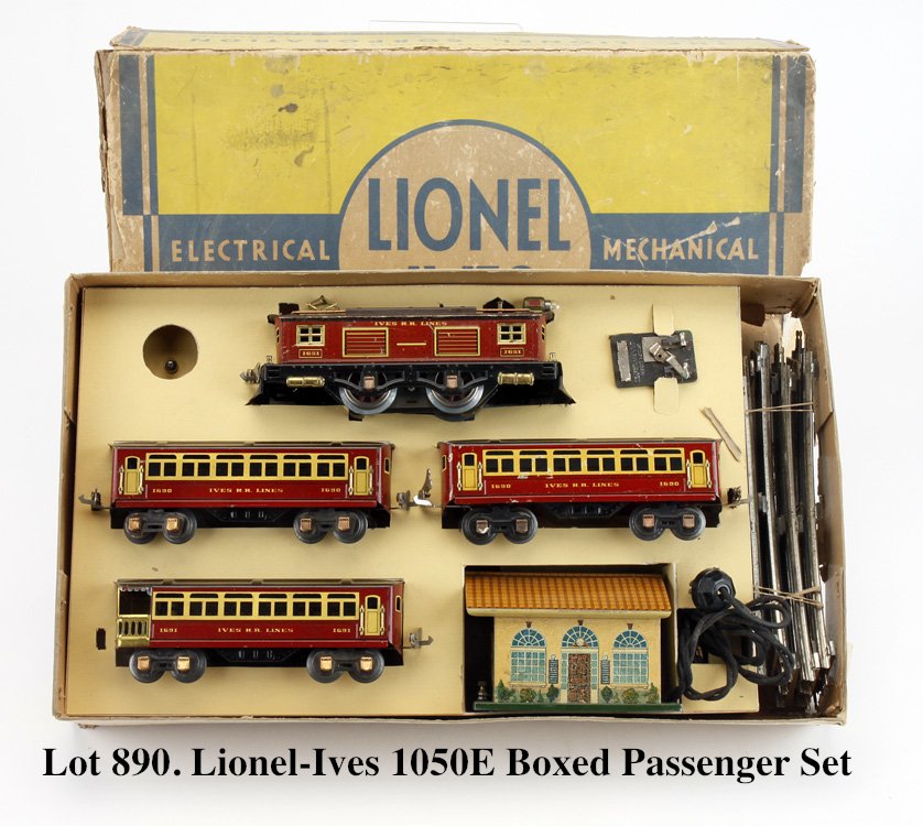 Lionel-Ives 1050E Boxed Passenger Set (1 of 3)