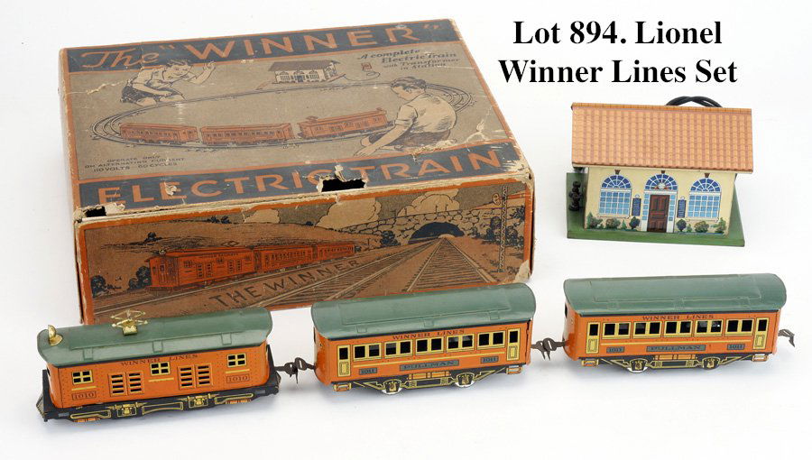 Lionel Winner Lines Set in Box (1 of 2)