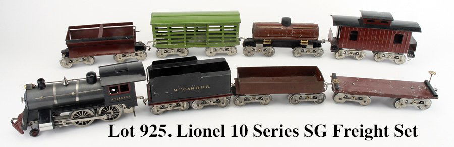 Lionel 10 Series SG Freight Set (1 of 3)