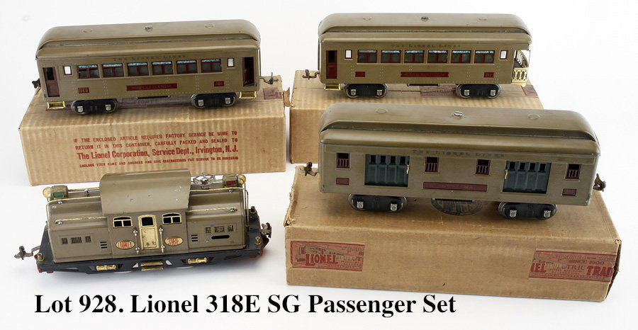 Lionel 318E SG Passenger Set (1 of 3)