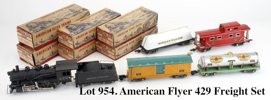 American Flyer 429 Freight Set with boxes (1 of 2)