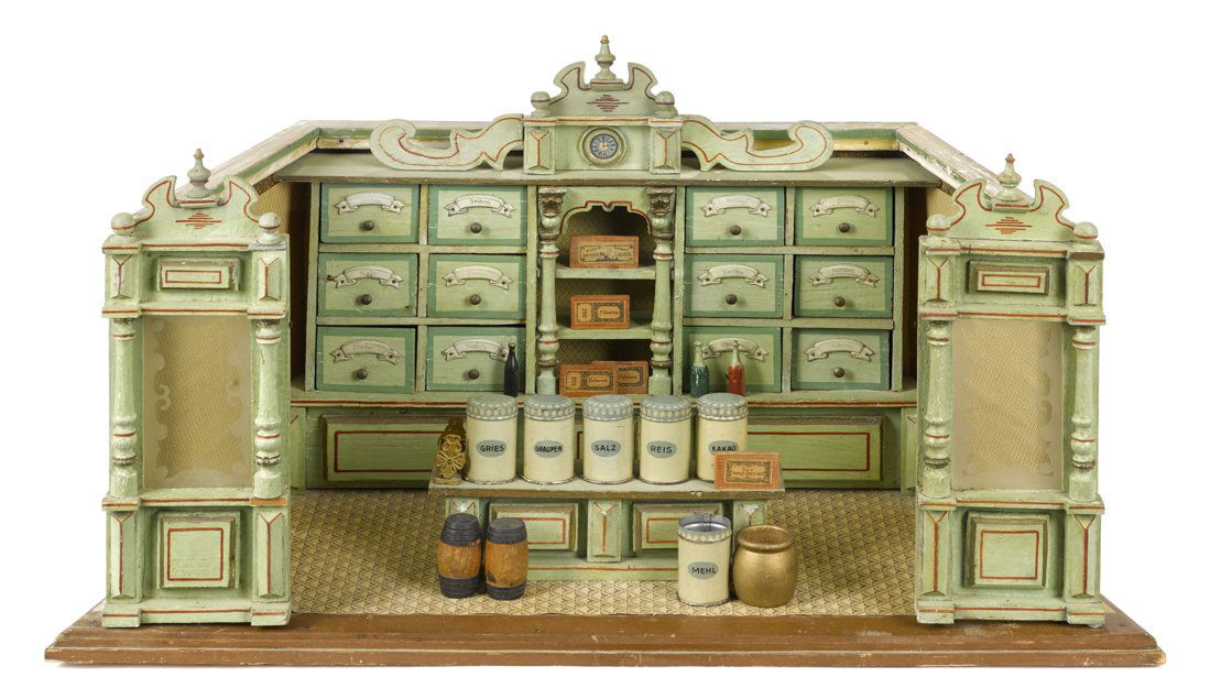 Gottschalk grocery store with German signage an (1 of 1)