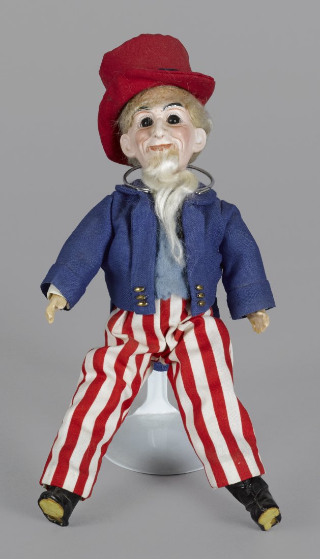 Dressel Uncle Sam bisque socket head doll with (1 of 1)