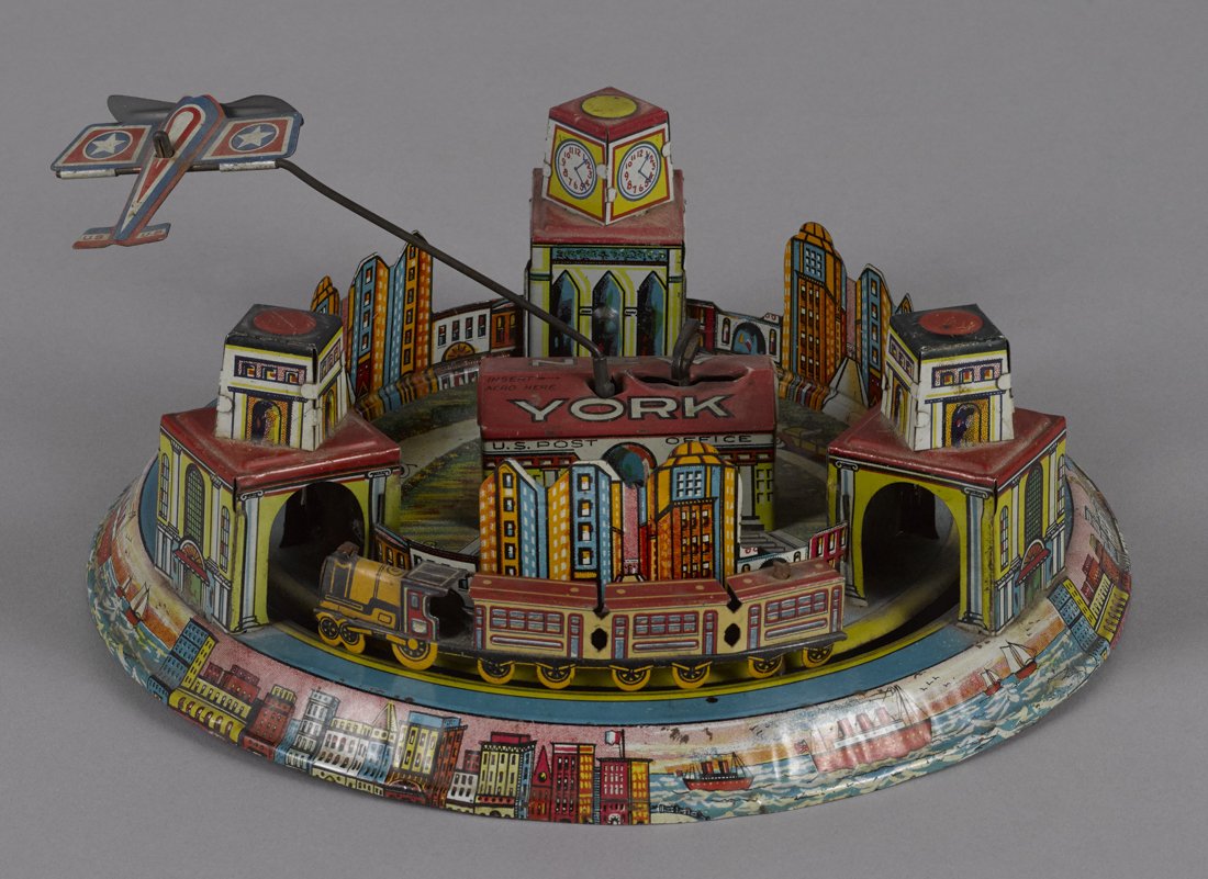 Marx tin lithograph wind-up New York city expres (1 of 2)
