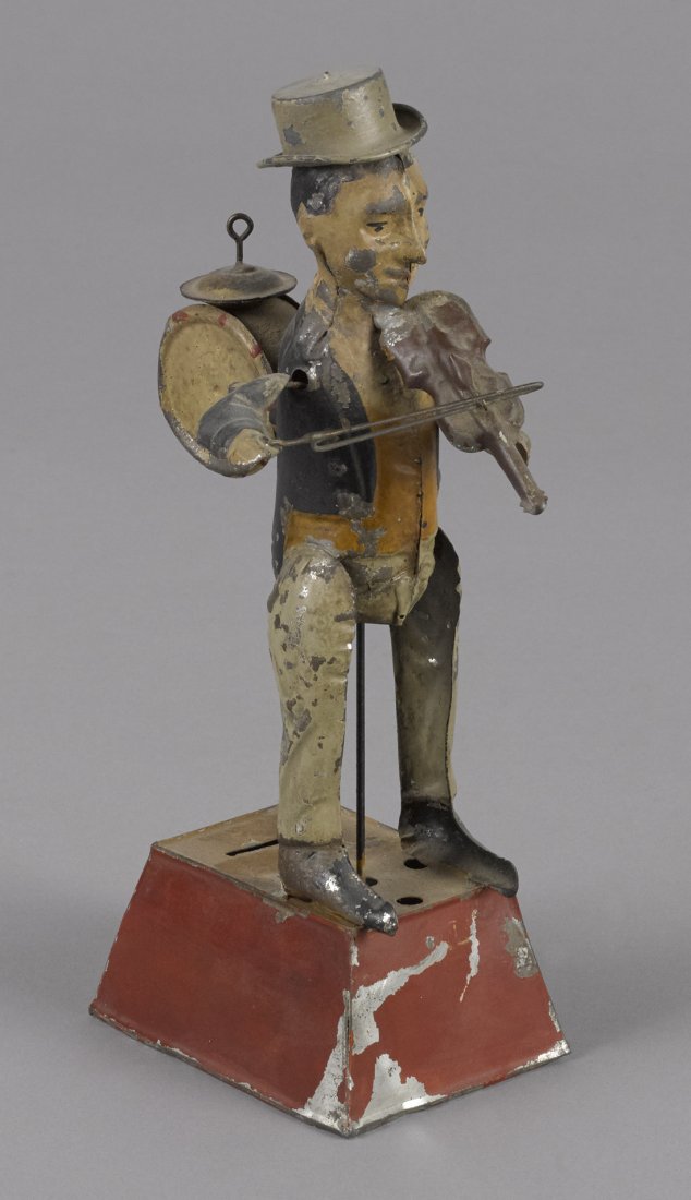 Gunthermann hand painted tin clockwork one-man b (1 of 1)