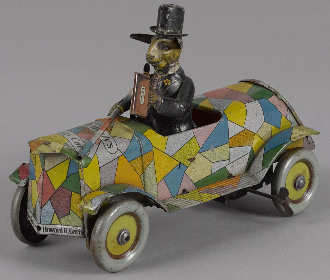 Distler tin lithograph wind-up Uncle Wiggily Cra (1 of 8)