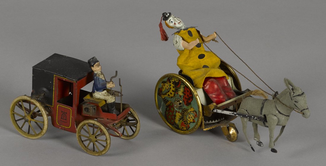 Two Lehmann tin wind-up toys, to include a ''Bal (1 of 1)