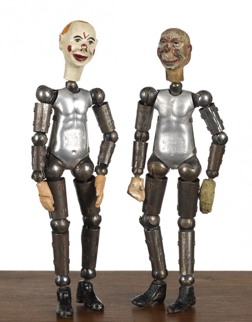 Two Swiss Bucherer metal ball jointed clown Saba (1 of 1)