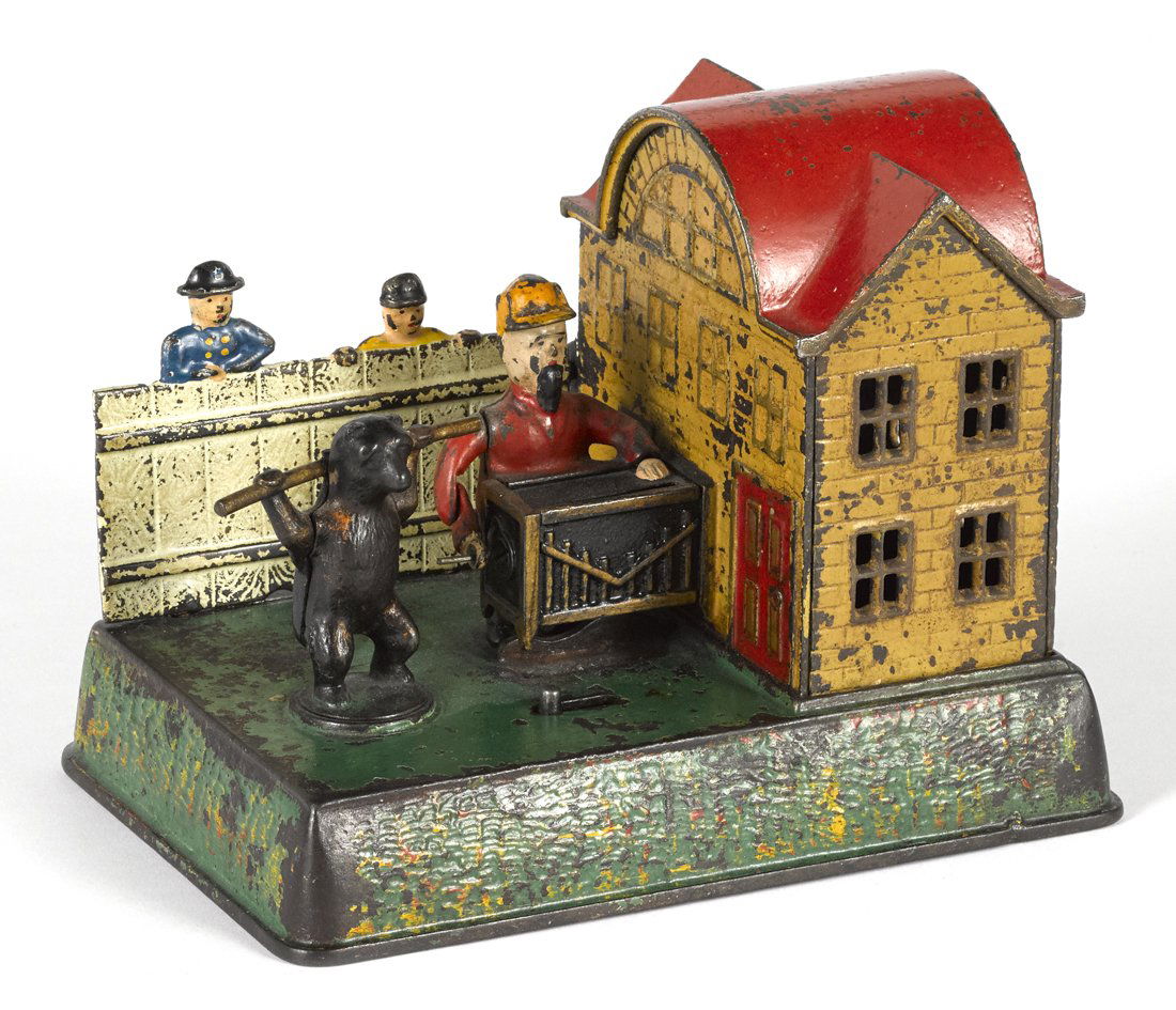 Keyser & Rex cast iron performing bear mechanica (1 of 6)