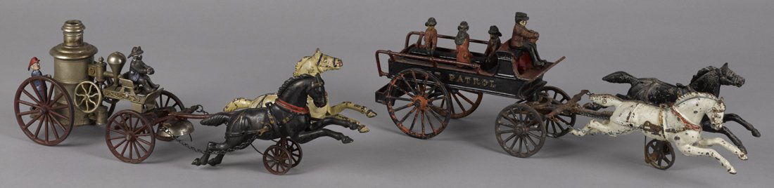 Ives cast iron horse drawn Phoenix - Fire Patro (1 of 1)