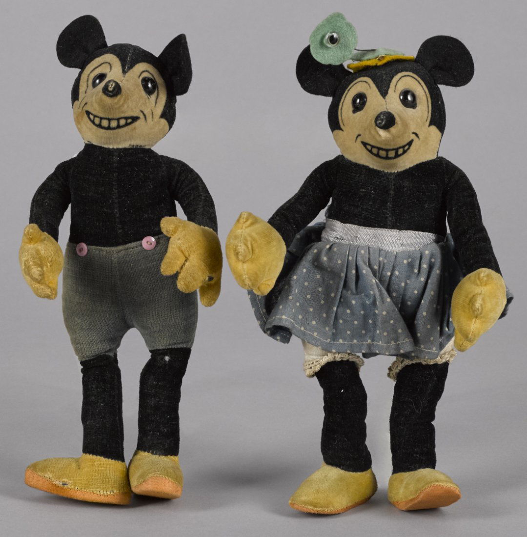 Pair of Dean's Rag Co., England, Mickey and Minn (1 of 1)