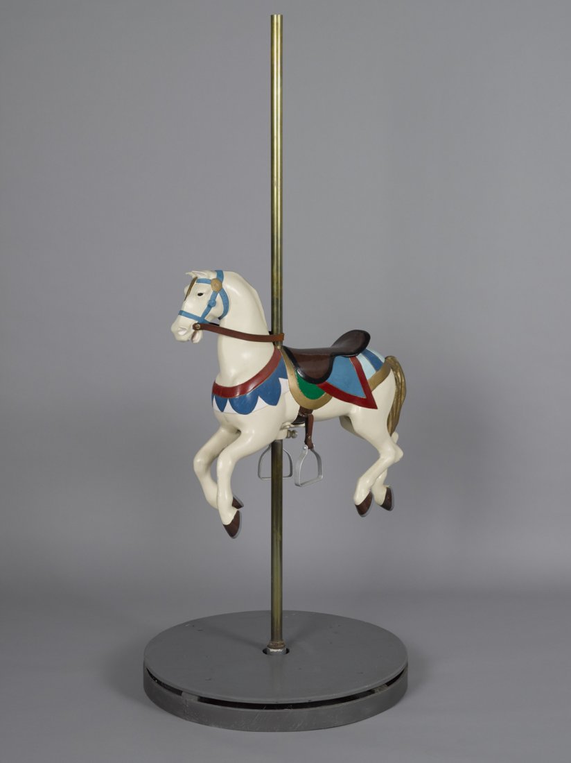 W. F. Mangels kiddy ride carousel horse, New Yor (1 of 1)