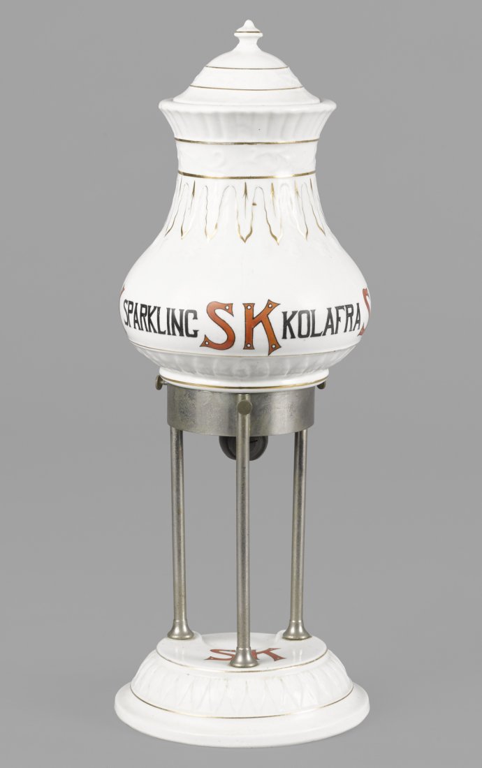 Rare Sparkling Kolafra porcelain syrup dispens (1 of 1)