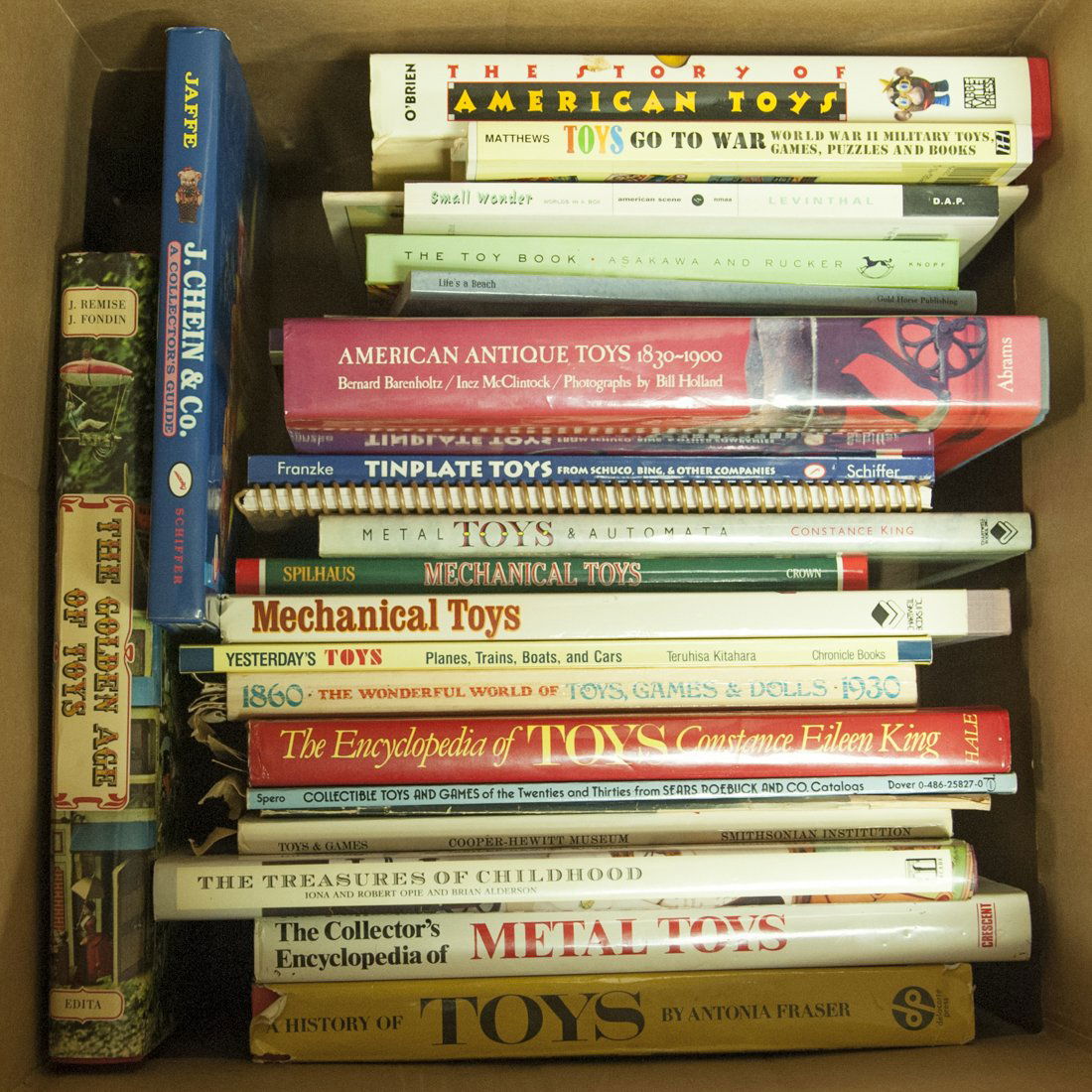 Twenty-five toy-related books. (1 of 1)