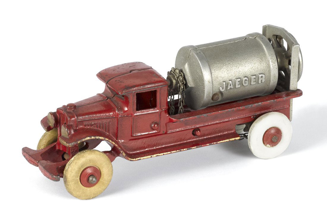 Kenton cast iron Jaeger cement mixer truck, 7 (1 of 1)