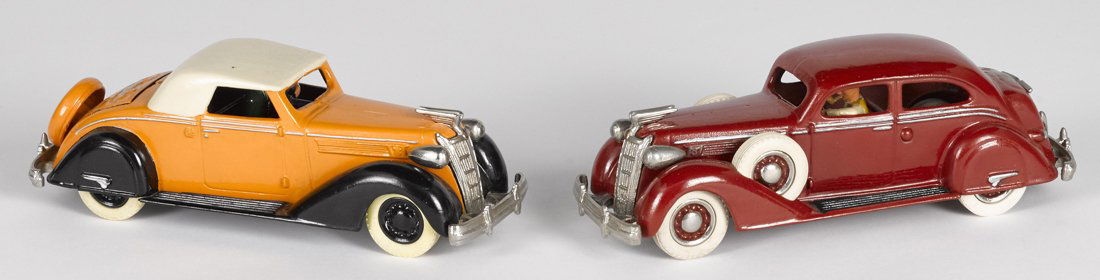 Two contemporary Tom Sehloff cast iron Chryslers (1 of 1)