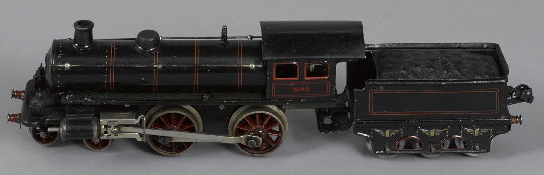 Marklin O Gauge 1040 train engine and tender, t (1 of 1)
