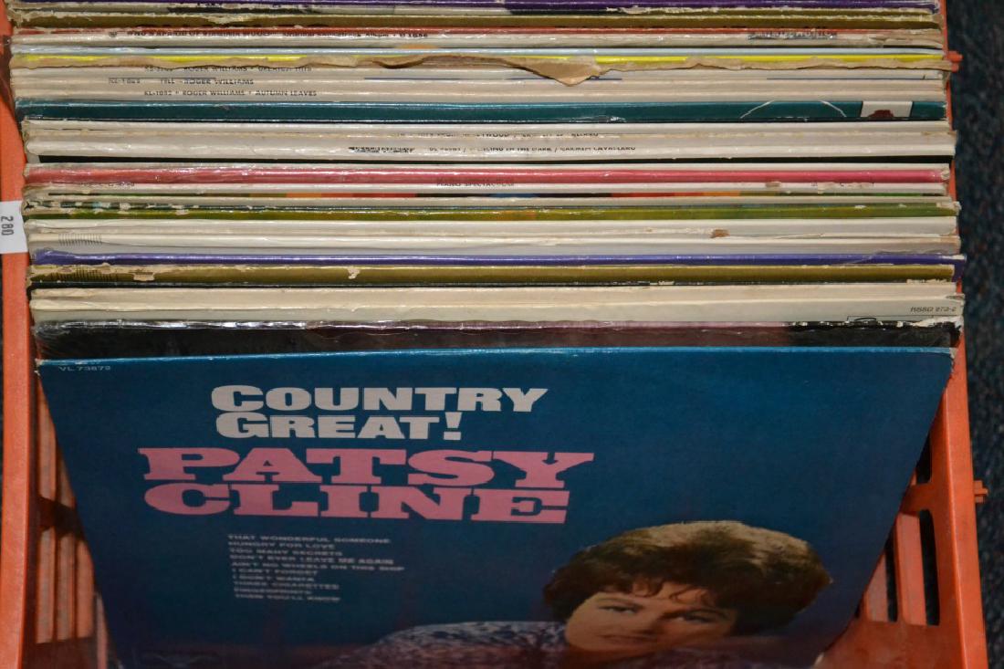 Approx. 50 Album Records: Approx. 50 Album Records including: Chet Atkins, Mario Lanza, Ray Charles, etc/