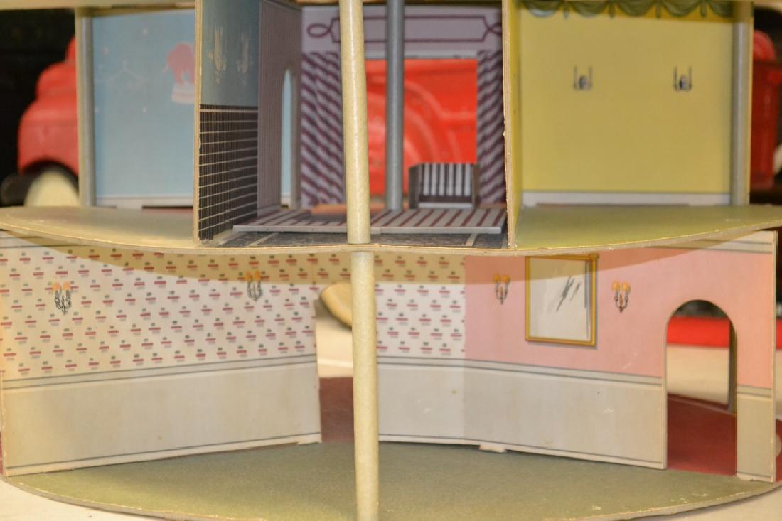 Mid Century Modern Punch Out Doll House (1 of 7)