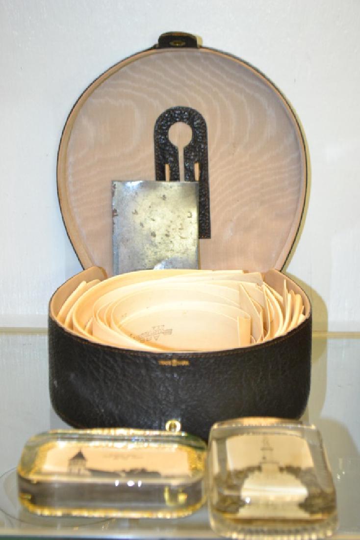 Victorian Leather Men's Collar Box (1 of 5)
