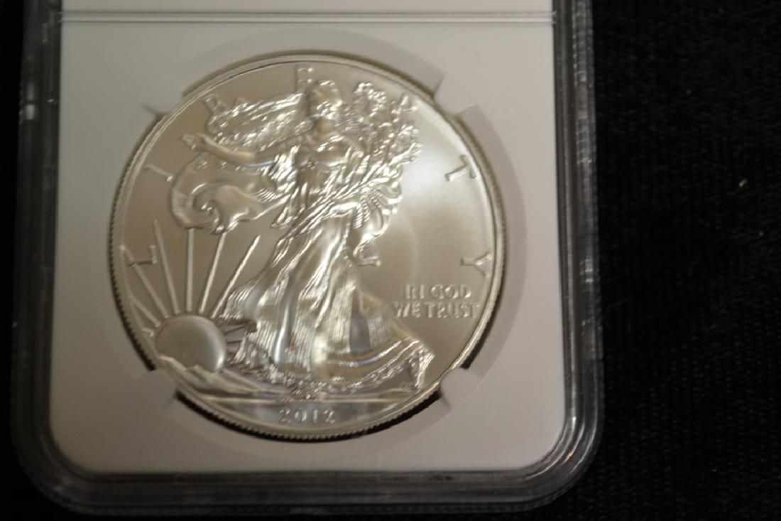 2012 Early Release MS70 Silver Eagle (1 of 2)