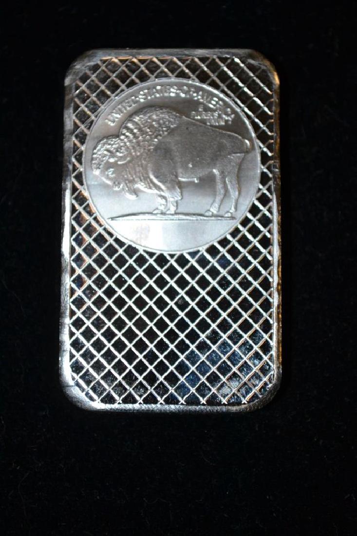 (1) 5oz. Buffalo/Indian Head .999 Silver Bar (1 of 2)