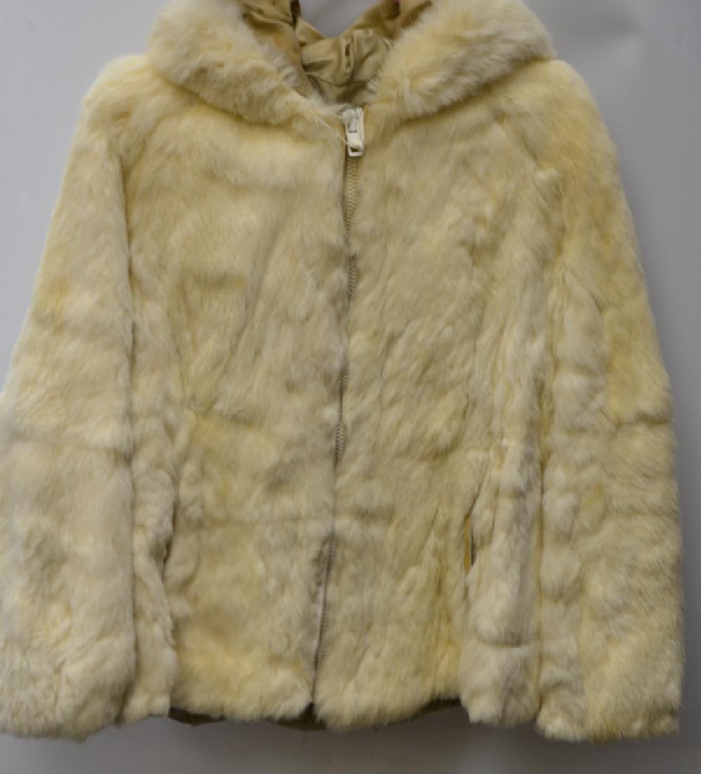 Hooded Rabbit Fur Jacket (1 of 1)