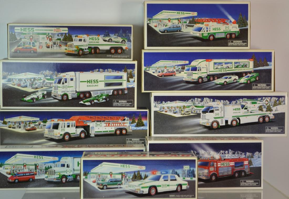 9 Hess Trucks and IB: 9 Hess Trucks and IB including 1991, 1992, 1993, 1996, 1997, 2000, 2003, 2005, 2006