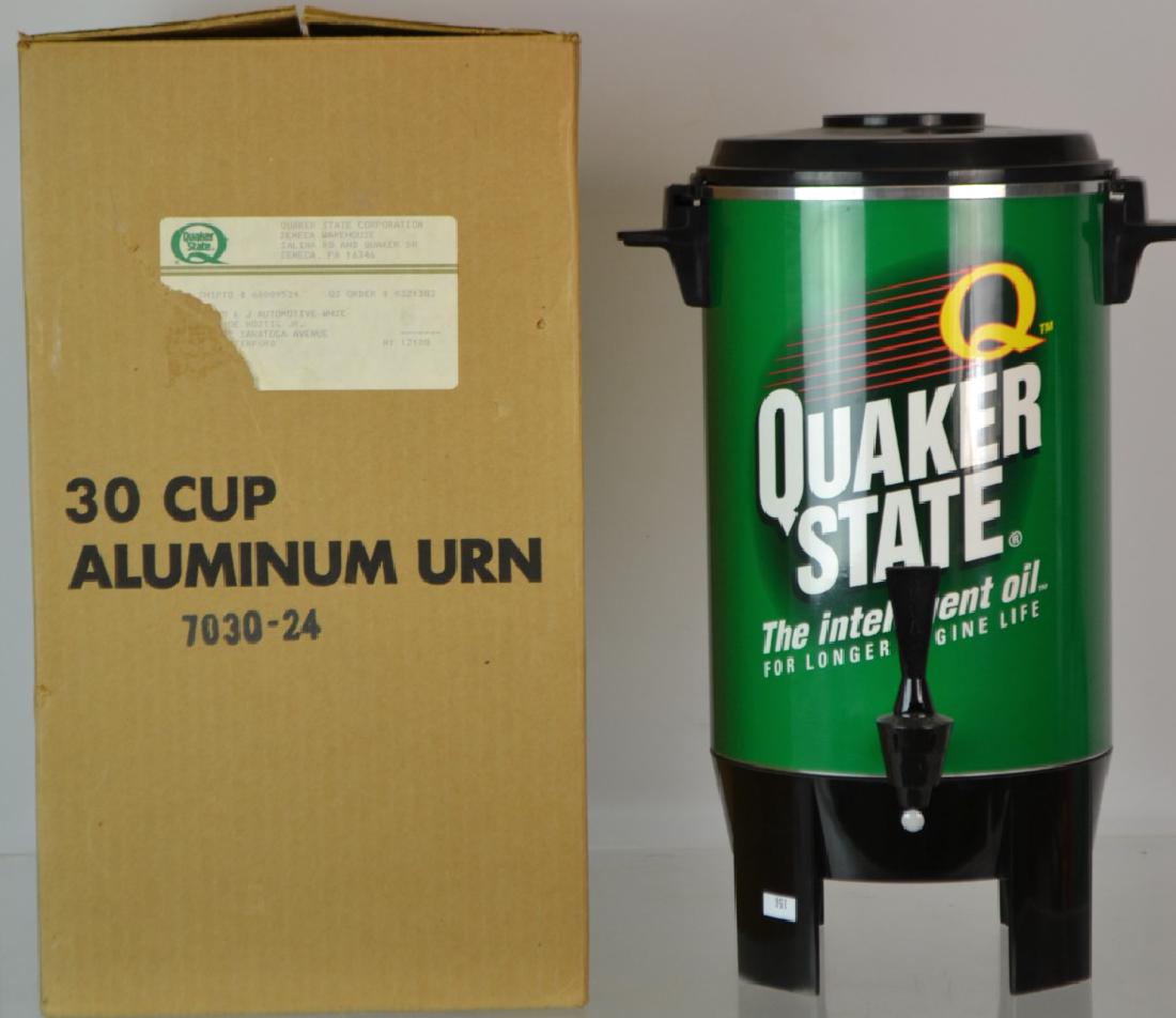Quaker State Coffee Maker in Original Box: Quaker State coffee maker in original box, possibly unused, in excellent condition
