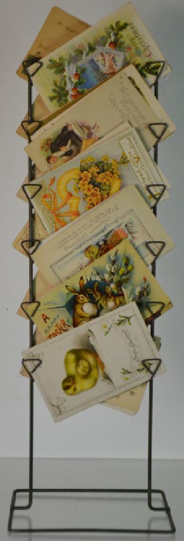 General Store Postcard Display Wire Construction. (1 of 2)