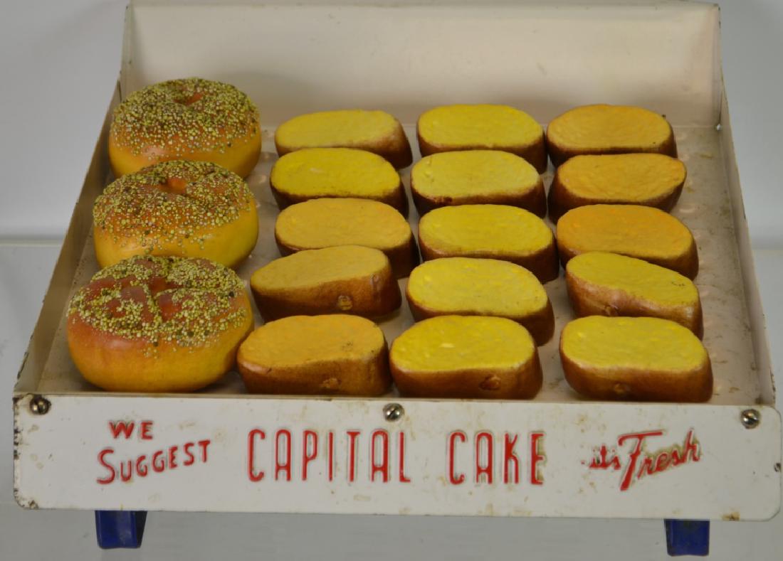 Tin Capital Cake Display Store display containing foam (1 of 3)