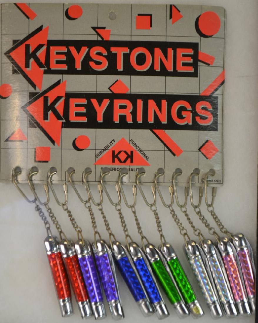 Keystone Key Ring Display Item is complete with 12 (1 of 2)