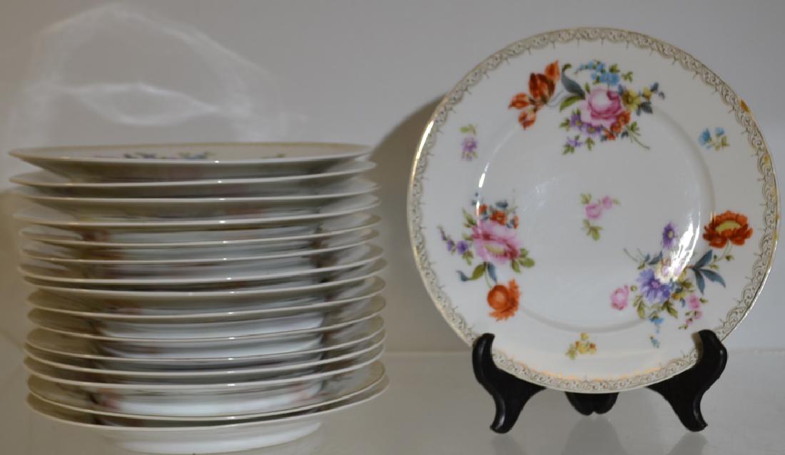 14 Bavarian Salad Plates Plates are marked "Empire (1 of 3)