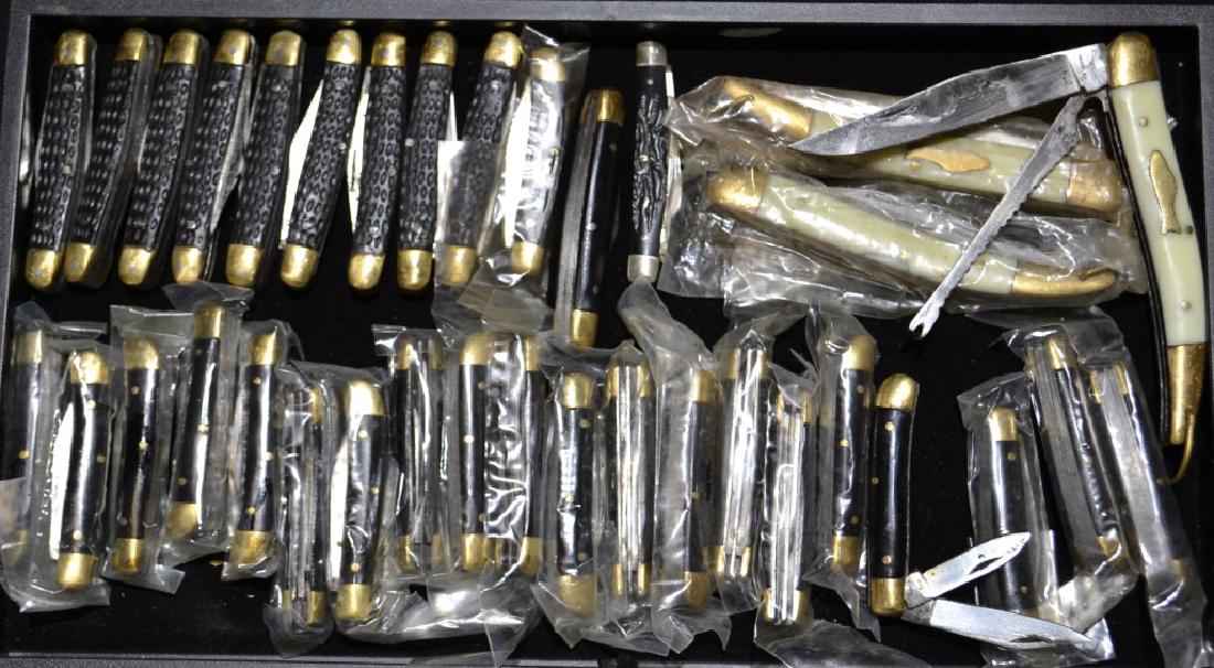 35 Pocket Knives Including 3 folding fishing knives (1 of 1)