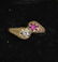 Ladies 14K Gold and Diamond Ring - 2
