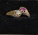 Ladies 14K Gold and Diamond Ring - 3