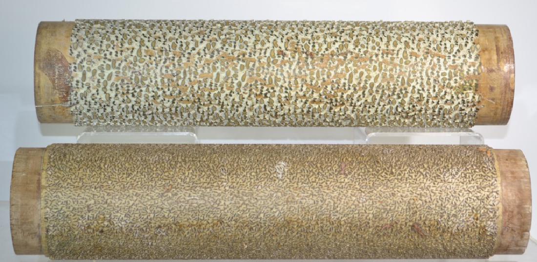 Two Vintage Wallpaper Printing Rollers (1 of 1)