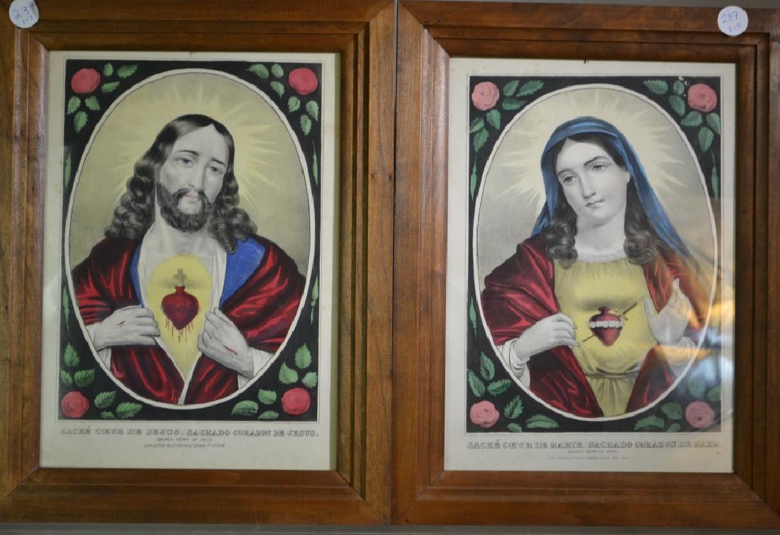 Pair of 19th Century Currier and Ives Lithographs (1 of 3)