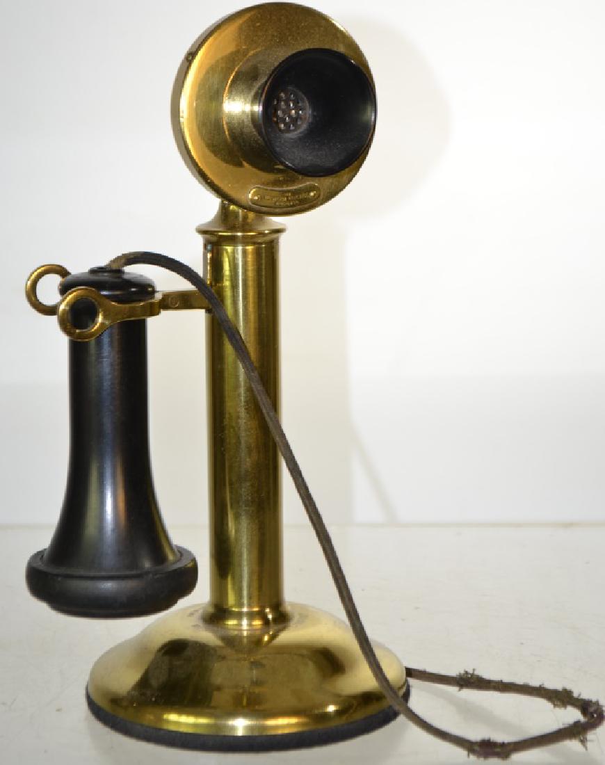 Western Electric Brass Phone Dated 1904 (1 of 3)
