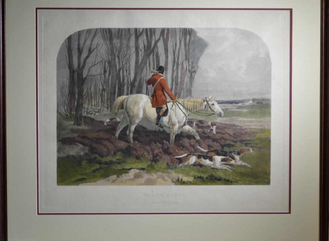 English Aquatint Engraving (1 of 2)