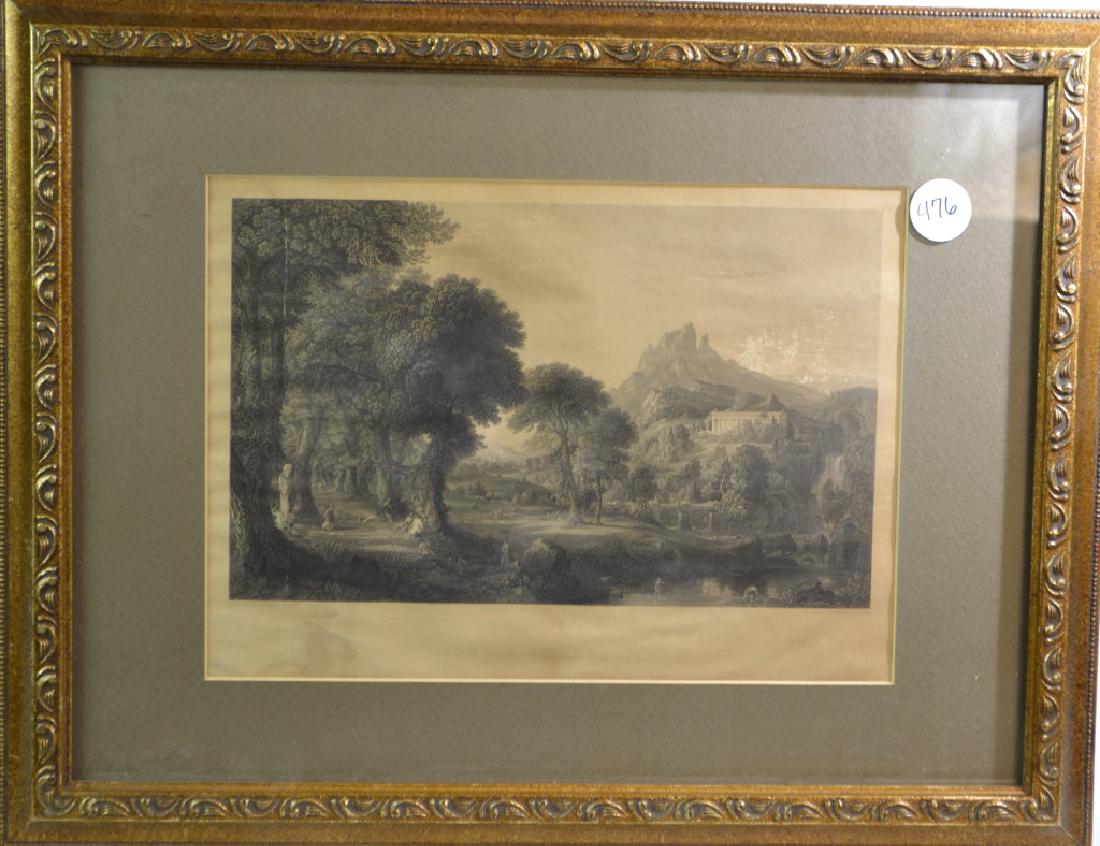 19th Century English Landscape Engraving (1 of 2)