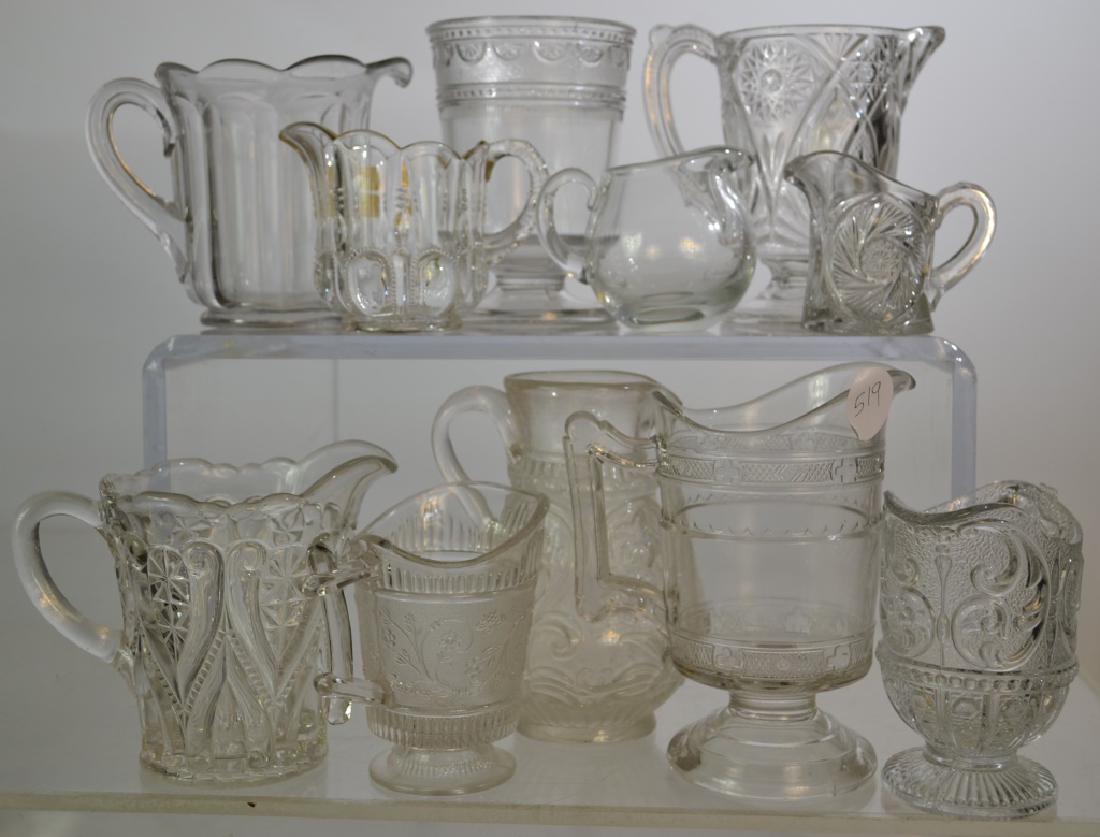 Victorian Cream Pitcher Grouping (1 of 3)