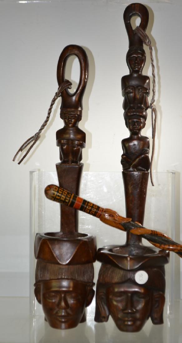 Pair of African Souvenir Wall Hangings (1 of 5)