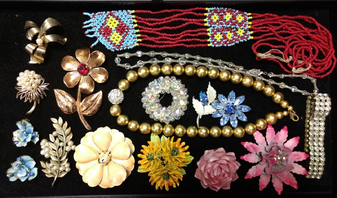 Signed Costume Jewelry Grouping: Including items by Regency, Trifari, Coro Craft and more.