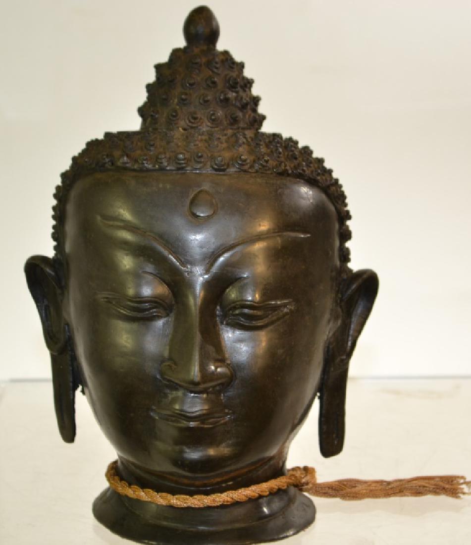 Bronze Head of Buddha (1 of 2)