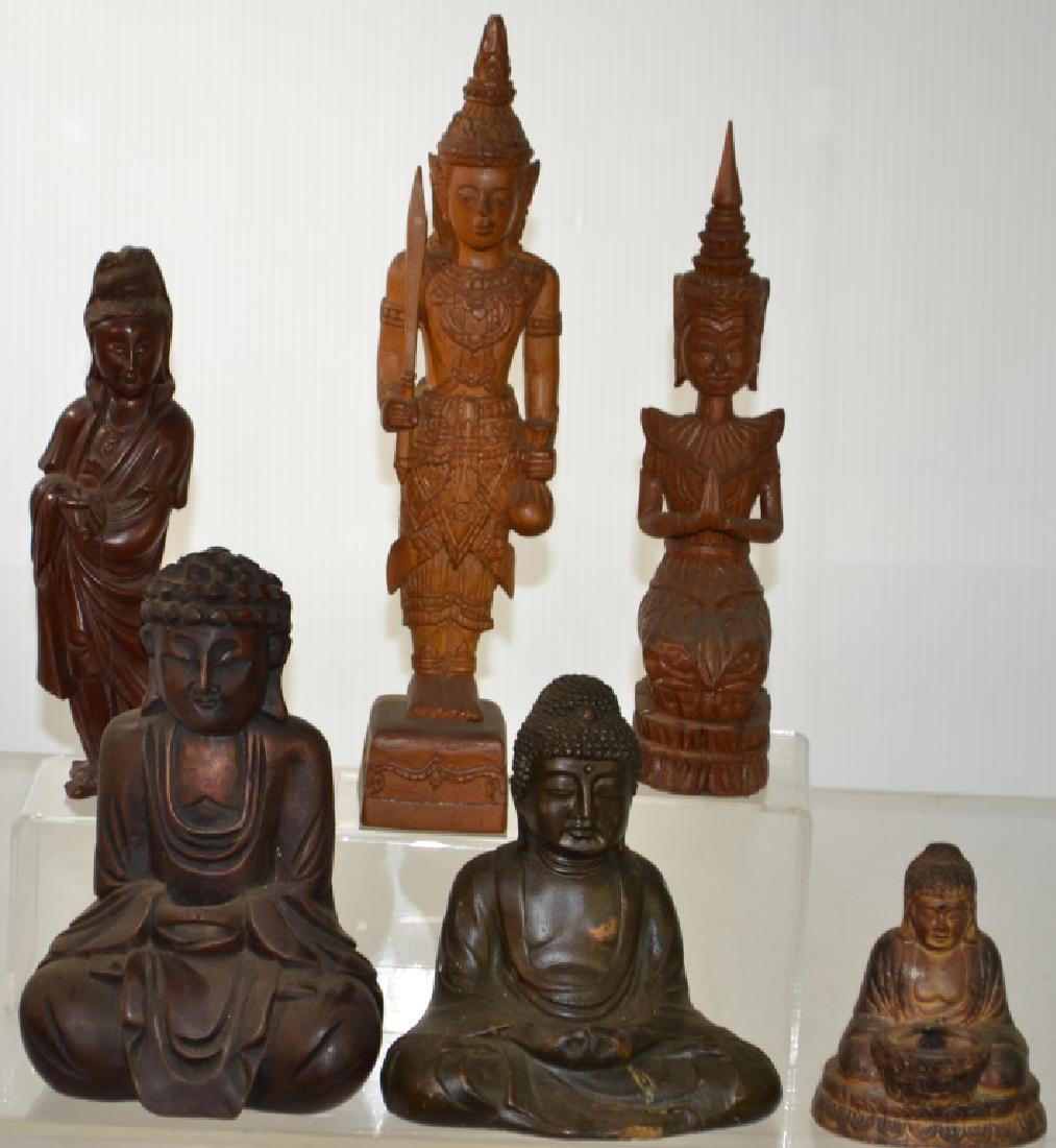 Wooden Asian Deities and More (1 of 1)
