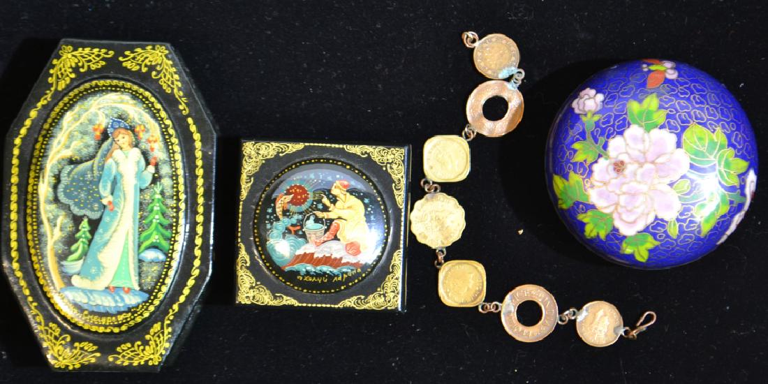 Signed Russian Lacquer Boxes (1 of 1)